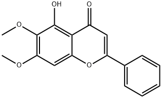 5-Hydroxy-6,7-dimethoxylflavone 740-33-0